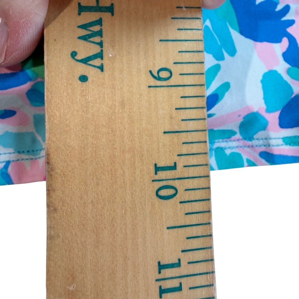 Lilly Pulitzer Calah Skirted Swim Bottom Womens 8 Blue Ibiza Cabana Cocktail - Picture 9 of 10